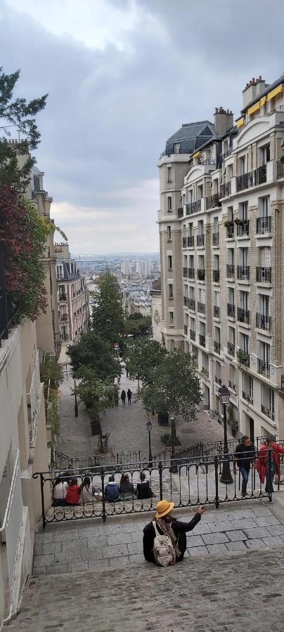 Metro - Sac A Dos - Dodo Chez Leontine 2 Ch Parking Wifi Fo Villa Bois-Colombes Buitenkant foto